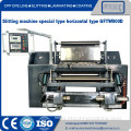 Narrow width simple adhesive tape slitting machine